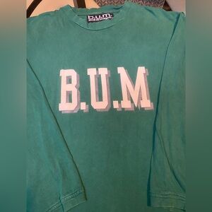 Vintage BUM EQUIPMENT Shirt long sleeve  Sz M